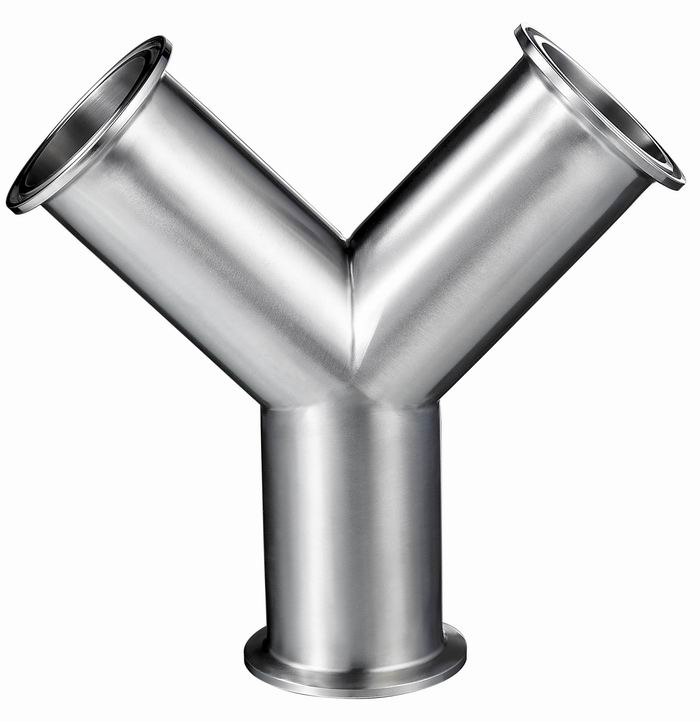 stainless Y type tee