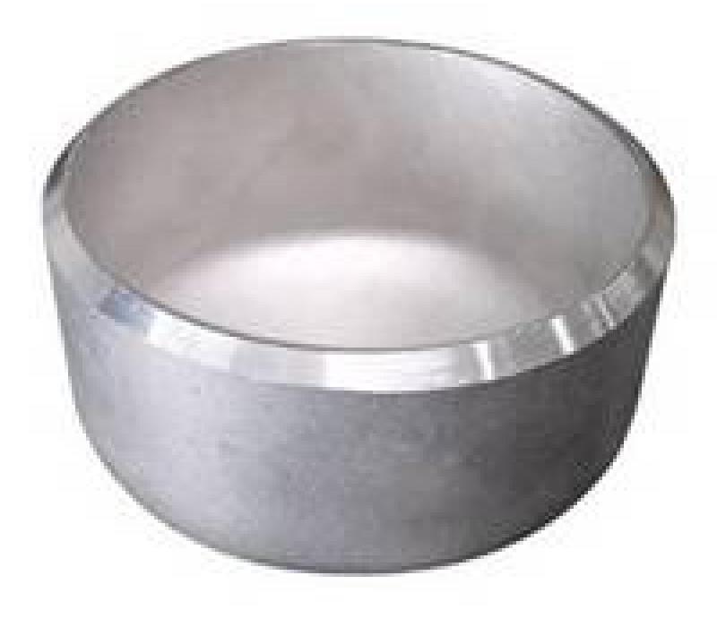 ANSI ASTM ASME B16.9 A105 Sch80 Butt Welded Stainless Steel Cap